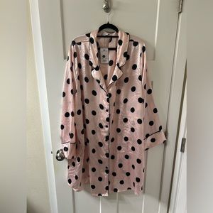 *NWT* Apt. 9 Polka Dot Satin nightgown-3X